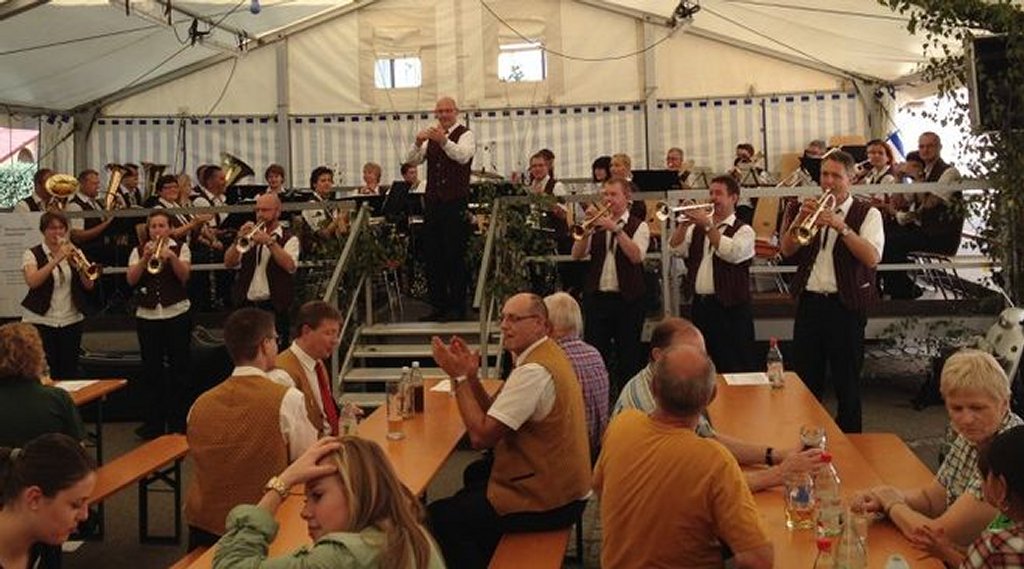 Auftritt beim Strassenfest Großbottwar