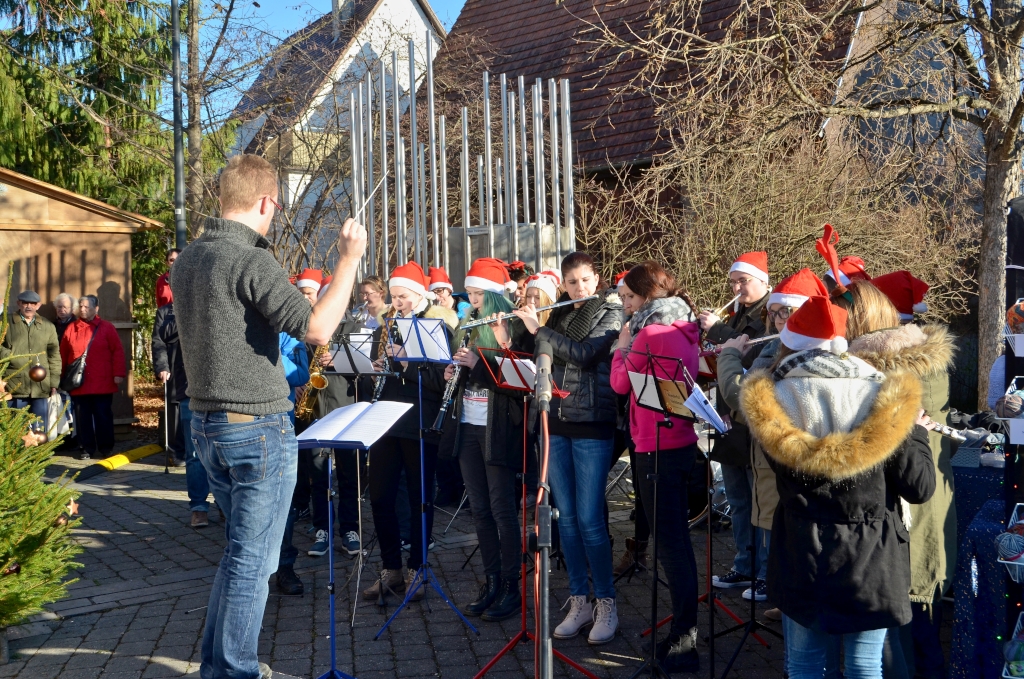 Jugendkapelle auf dem Tammer Weihnachtsmarkt
