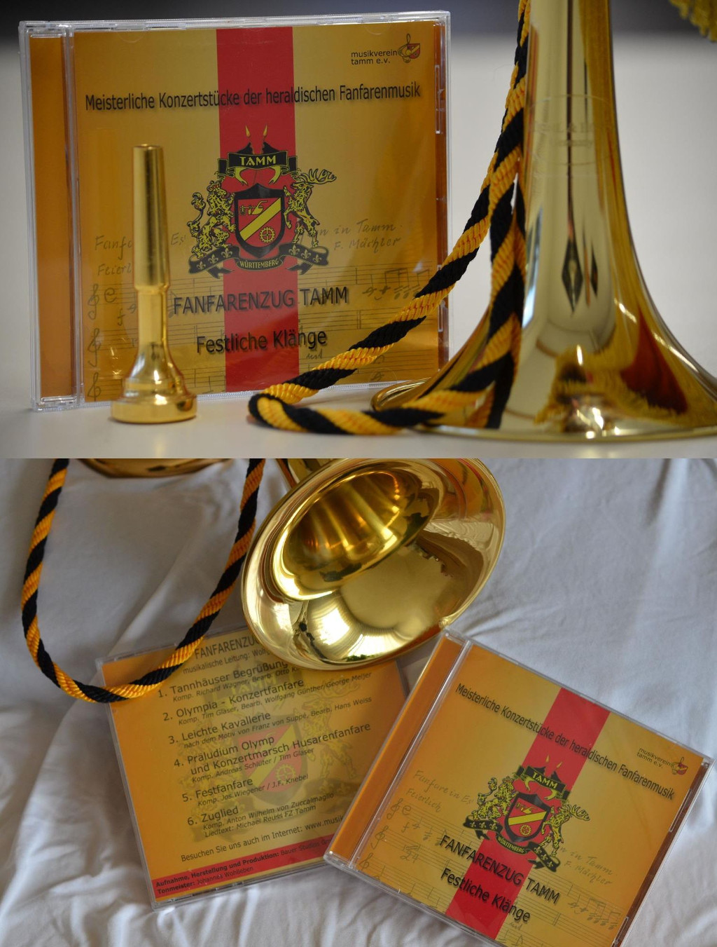 CD des Fanfarenzugs