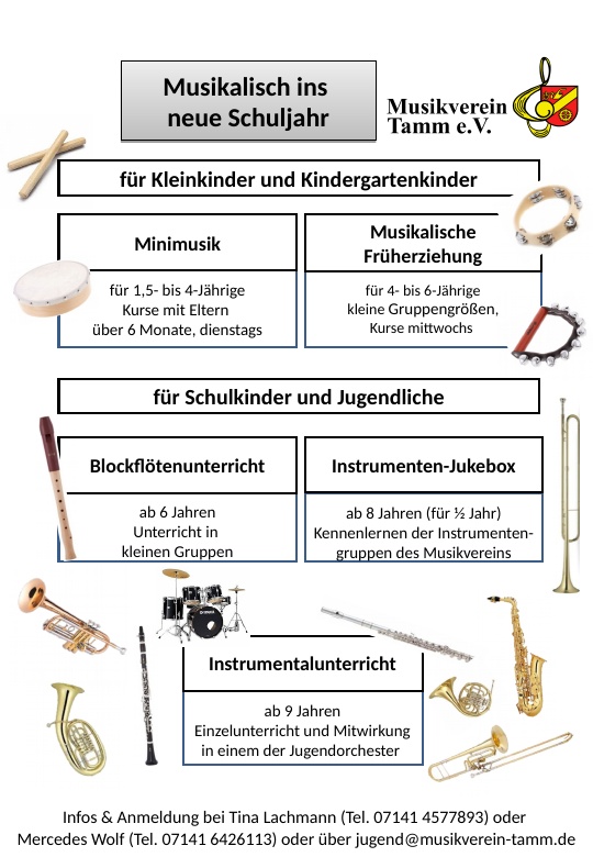 Programm der Jugendausbildung