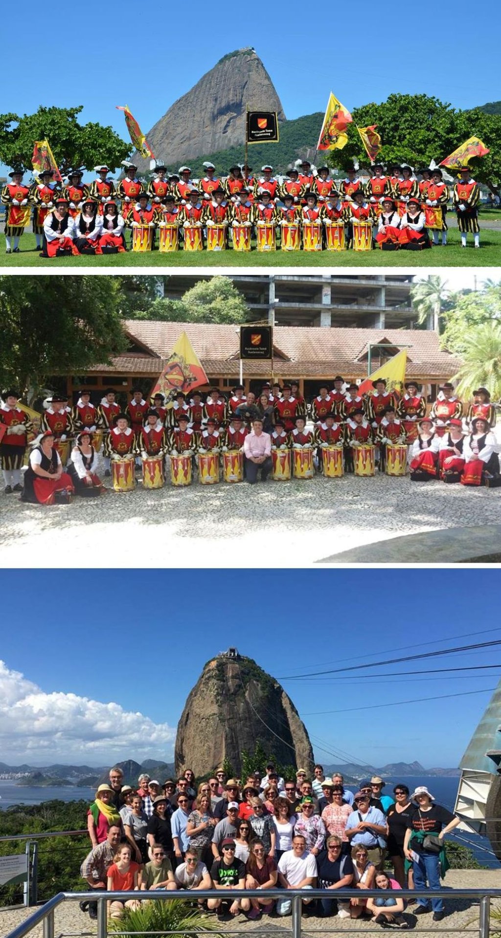 Fanfarenzug in Brasilien